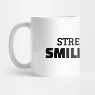 Stress Less Smile More Mug